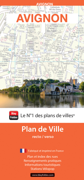 AVIGNON 2024 - PLAN DE VILLE