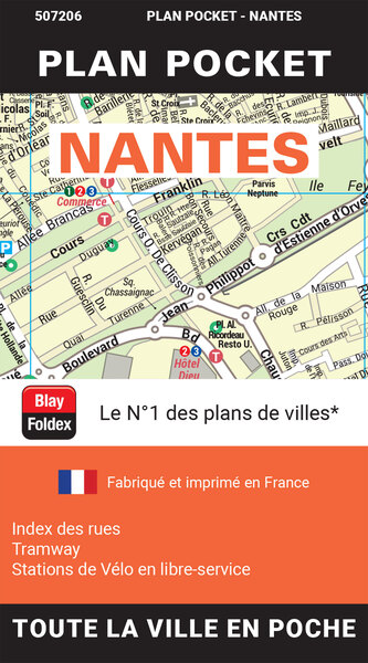 NANTES PLAN POCKET 2023