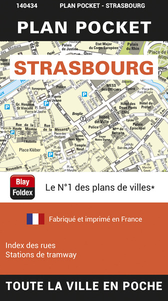 STRASBOURG PLAN POCKET 2023