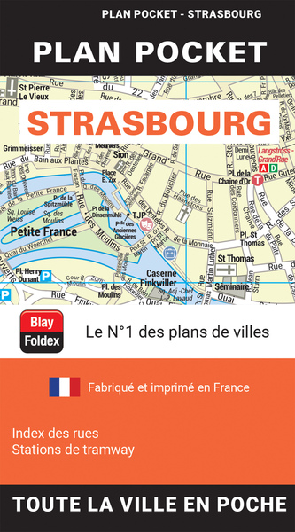 STRASBOURG PLAN POCKET 2024