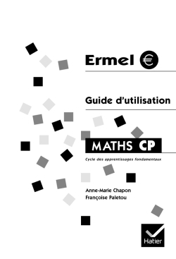 ERMEL - GUIDE D´UTILISATION CP