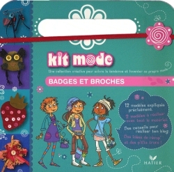 BADGES BROCHES -KIT MODE