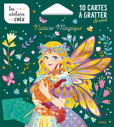 10 CARTES A GRATTER - NATURE MAGIQUE