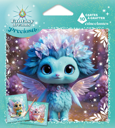 CARTES A GRATTER ETINCELANTES - FORET MAGIQUE (PRECIOSA)