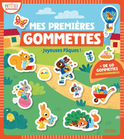 MES PREMIERES GOMMETTES - JOYEUSES PAQUES !