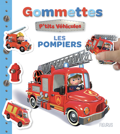 GOMMETTES P´TITS VEHICULES - LES POMPIERS