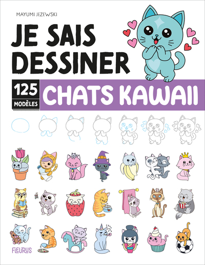 CHATS KAWAII. 125 MODELES