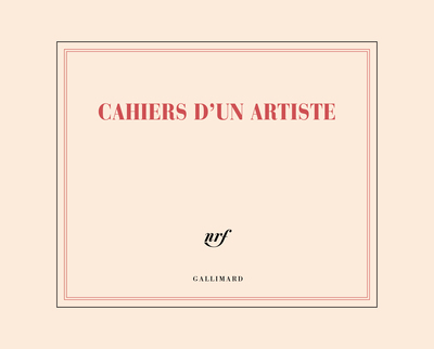 CARNET DE DESSIN - CAHIERS D´UN ARTISTE