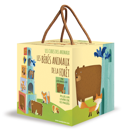 CUBES DES ANIMAUX - LES BEBES ANIMAUX DE LA FORET