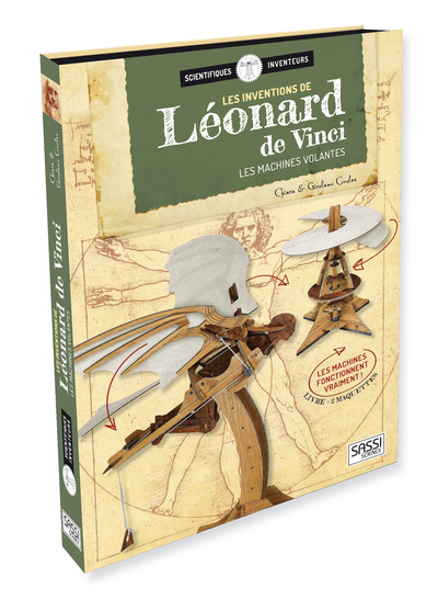 INVENTIONS DE LEONARD DE VINCI - LES MACHINES VOLANTES - SCIENTIFIQUES ET INVENTEURS