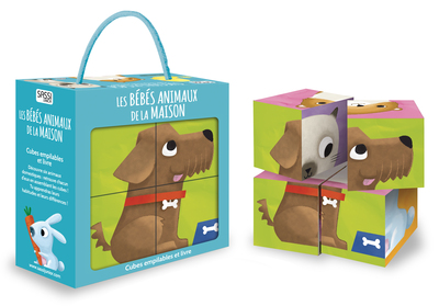 BEBES ANIMAUX DE LA MAISON - CUBES