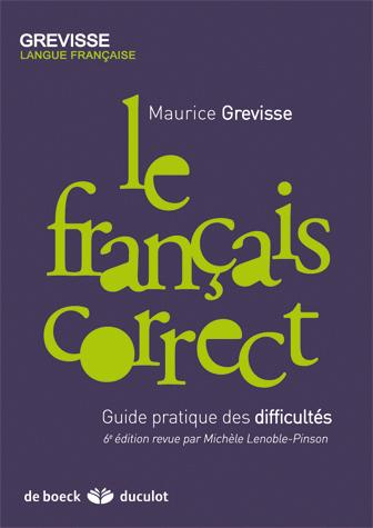 FRANCAIS CORRECT - GUIDE PRATIQUE