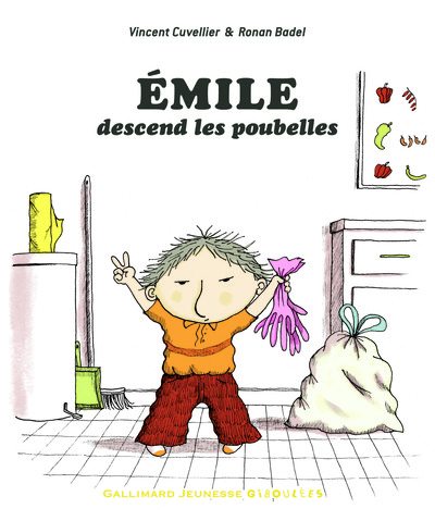 EMILE DESCEND LES POUBELLES