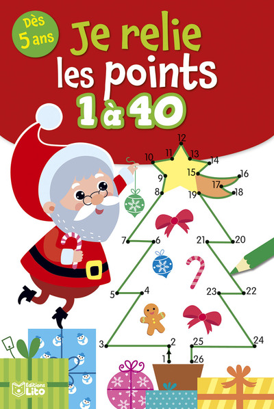 JE RELIE LES POINTS 1 A 40 NOEL