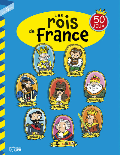 LIVRE JEUX ROIS DE FRANCE