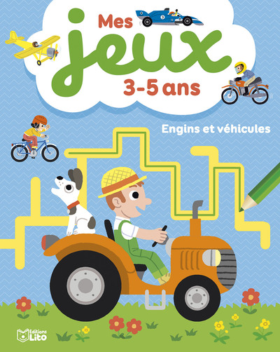 MES JEUX 3-5 ANS ENGINS ET VEHICULES