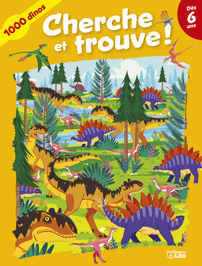 1000 DINOSAURES - CHERCHE ET TROUVE