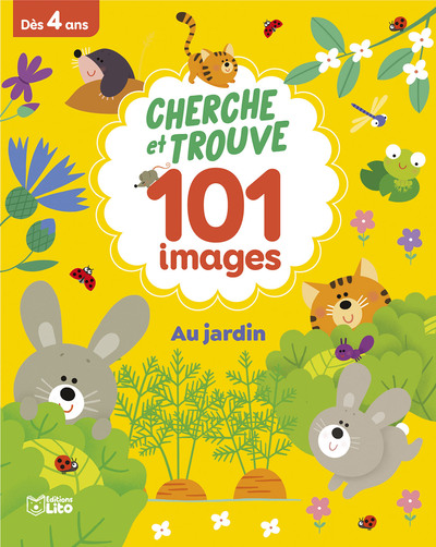 CHERCHE ET TROUVE 101 IMAGES - AU JARDIN