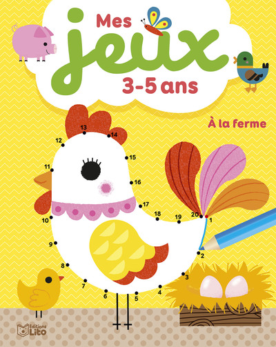 MES JEUX 3-5 A LA FERME