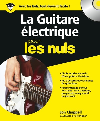 GUITARE ELECTRIQUE POUR LES NULS + CD