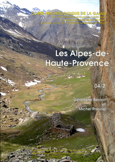 04/2. LES ALPES-DE-HAUTE-PROVENCE. CARTE ARCHEOLOGIQUE DE LA GAULE