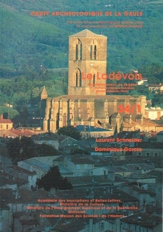 CARTE ARCHEOLOGIQUE DE LA GAULE. 34/1. LODEVOIS