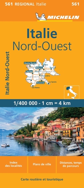 CARTE ROUTIERE 561 ITALIE NORD-OUEST