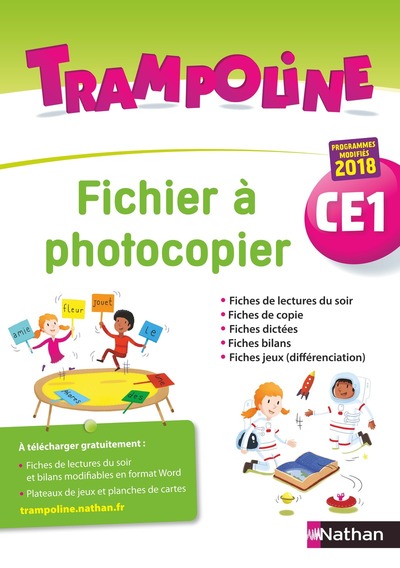 TRAMPOLINE - FICHIER A PHOTOCOPIER - CE1 - 2019