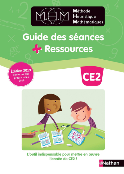 METHODE HEURISTIQUE DE MATHS (PINEL) GUIDE DES SEANCES + RESSOURCES CE2 201