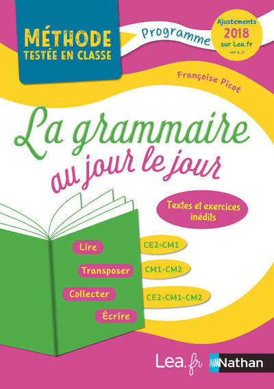 GRAMMAIRE AU JOUR LE JOUR CE2-CM1-CM2 2016