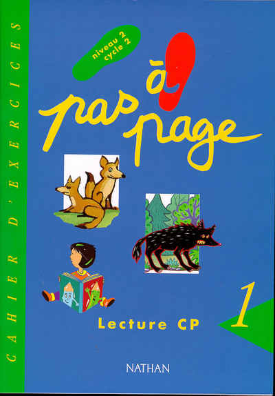 PAS A PAGE LECTURE CP NIVEAU 2 CYCLE 2  CAHIER D'EXERCICES N1