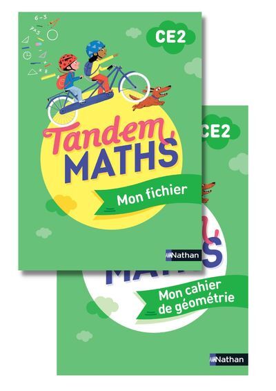 TANDEM - MATHS CE2 - FICHIER DE L´ELEVE + CAHIER GEOMETRIE