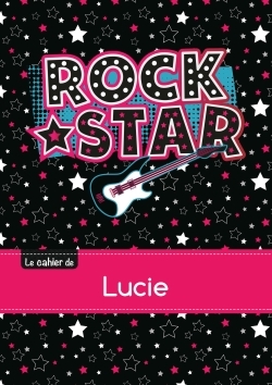 CAHIER LUCIE PTSCX,96P,A5 ROCKSTAR