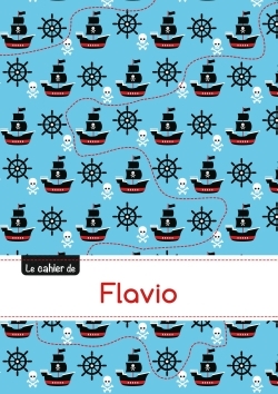 CAHIER DE FLAVIO - SEYES, 96P, A5 - PIRATES