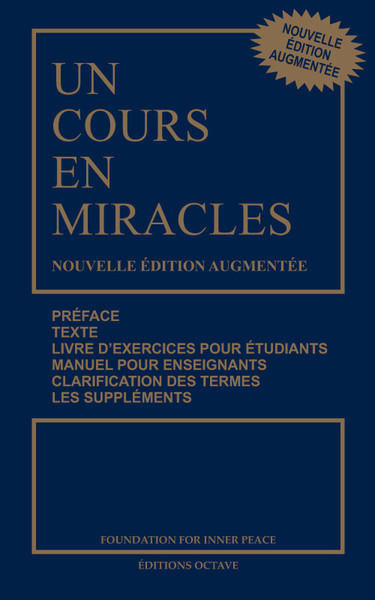 COURS EN MIRACLES - NOUVELLE EDITION AUGMENTEE - FORMAT POCHE