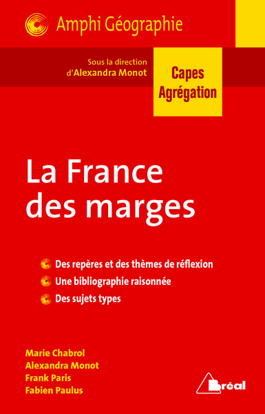 FRANCE DES MARGES / AMPHI GEOGRAPHIE ,CAPES ,AGREGATION