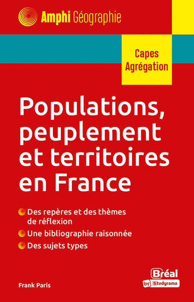 POPULATIONS, PEUPLEMENT ET TERRITOIRES EN FRANCE