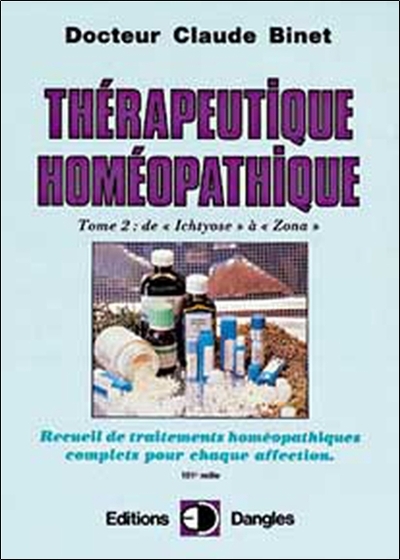 THERAPEUTIQUE HOMEOPATHIQUE V1T2