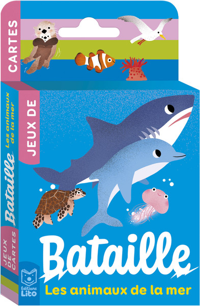 JEUX BATAILLE LES ANIMAUX DE LA MER