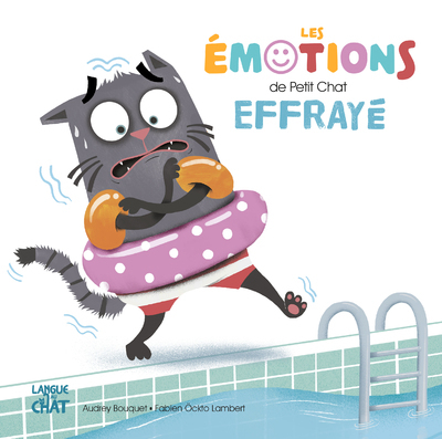 LEE EMOTIONS DE PETIT CHAT EFFRAYE