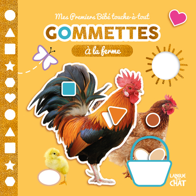 MES PREMIERS BEBE TOUCHE-A-TOUT - GOMMETTES - A LA FERME