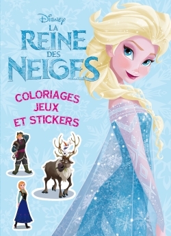 REINE DES NEIGES, COLOS, JEUX ET STICKERS