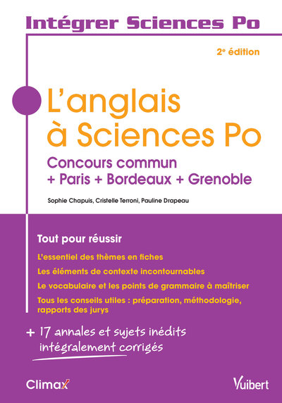 INTEGRER SCIENCE PO L´ANGLAIS A SCIENCE PO