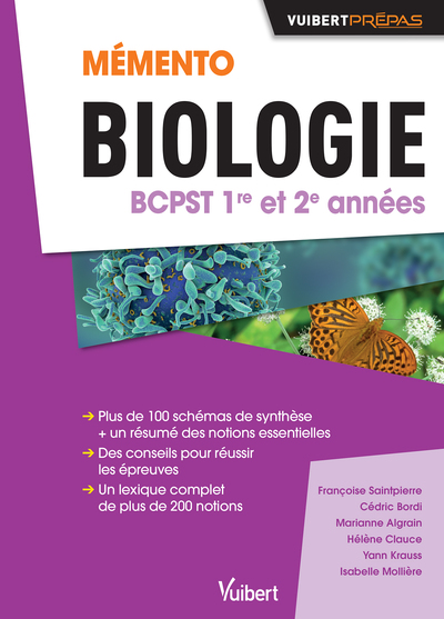 MEMENTO BIOLOGIE BCPST 1E ET 2E ANNEES