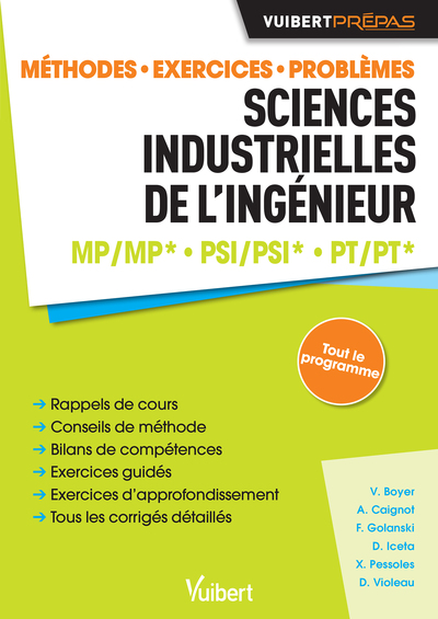 SCIENCES INDUSTRIELLES DE L´INGENIEUR MP / MP*  PSI / PSI*  PT / PT*