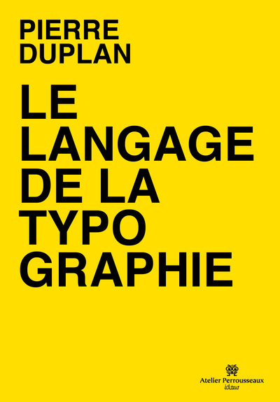 LANGAGE DE LA TYPOGRAPHIE