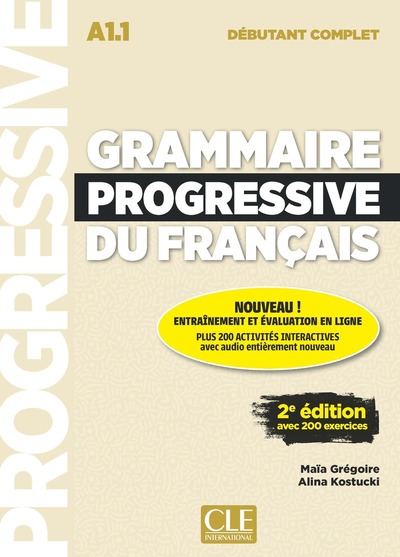 GRAMMAIRE PROGRESSIVE DEB. COMPLET + APPLI 2E EDITION
