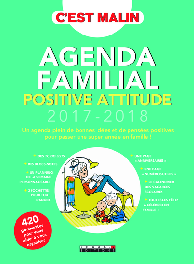 AGENDA FAMILIAL POSITIVE ATTITUDE 2017-2018
