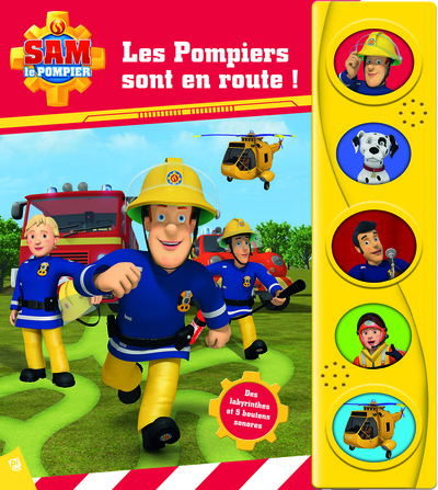 SAM LE POMPIER-LES POMPIERS SONT EN ROUTE - ALBUM SONORE LABYRINTHE
