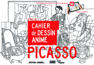 CAHIER DE DESSIN ANIME - PICASSO